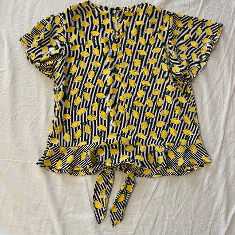 Lemon patterned top - Picture 5 of 7